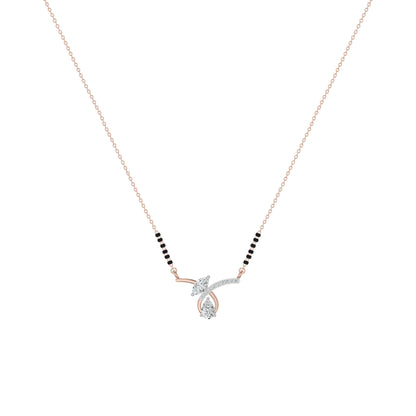 Floravique Diamond Mangalsutra