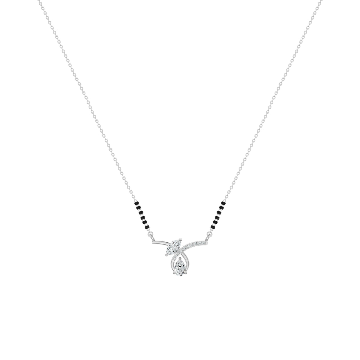 Floravique Diamond Mangalsutra