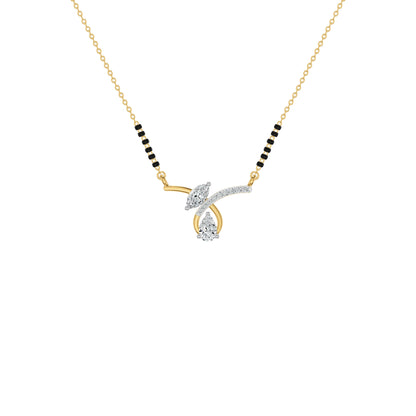 Floravique Diamond Mangalsutra