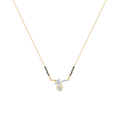 Floravique Diamond Mangalsutra