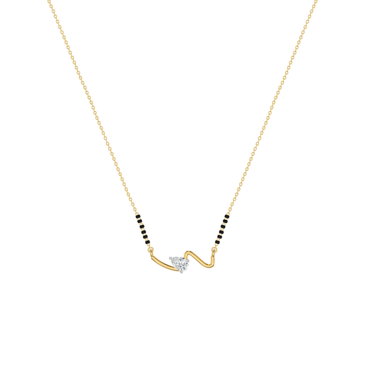 Seravique Diamond Mangalsutra