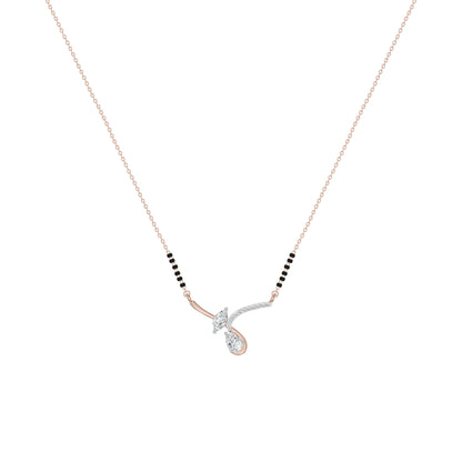 Lunavique Diamond Mangalsutra
