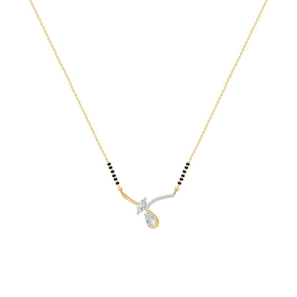 Lunavique Diamond Mangalsutra
