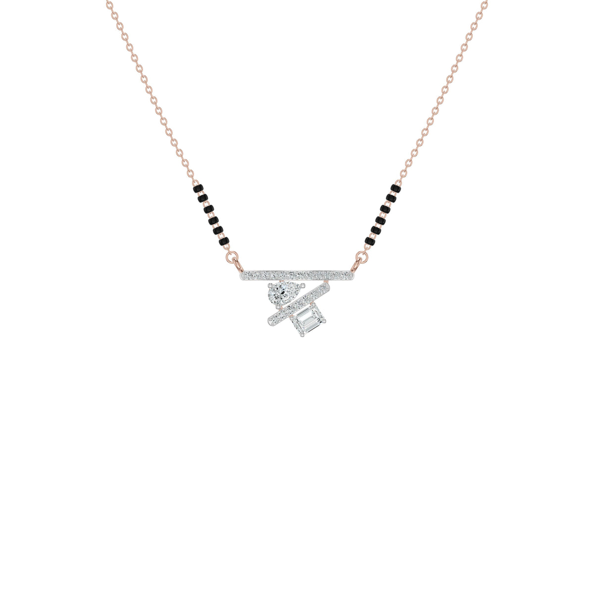 Veytrixa Diamond Mangalsutra