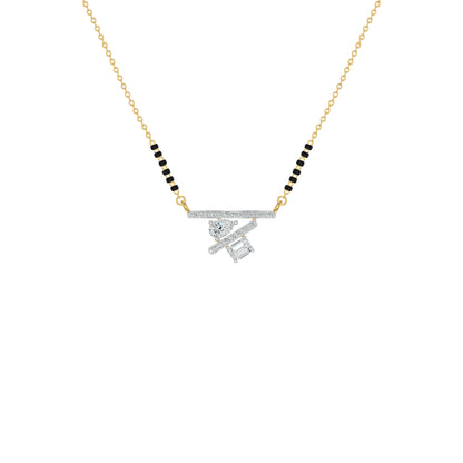 Veytrixa Diamond Mangalsutra