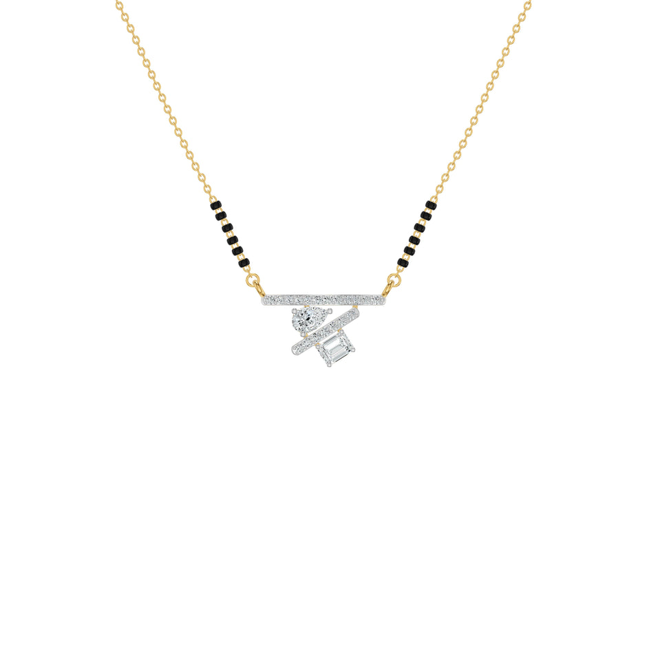 Veytrixa Diamond Mangalsutra