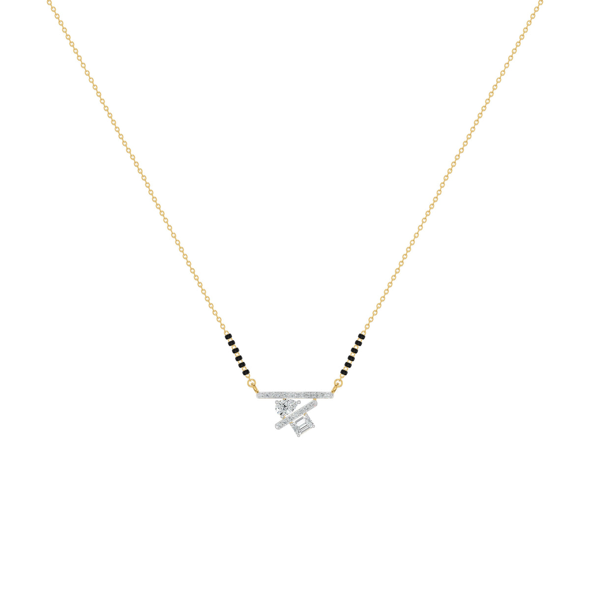 Veytrixa Diamond Mangalsutra