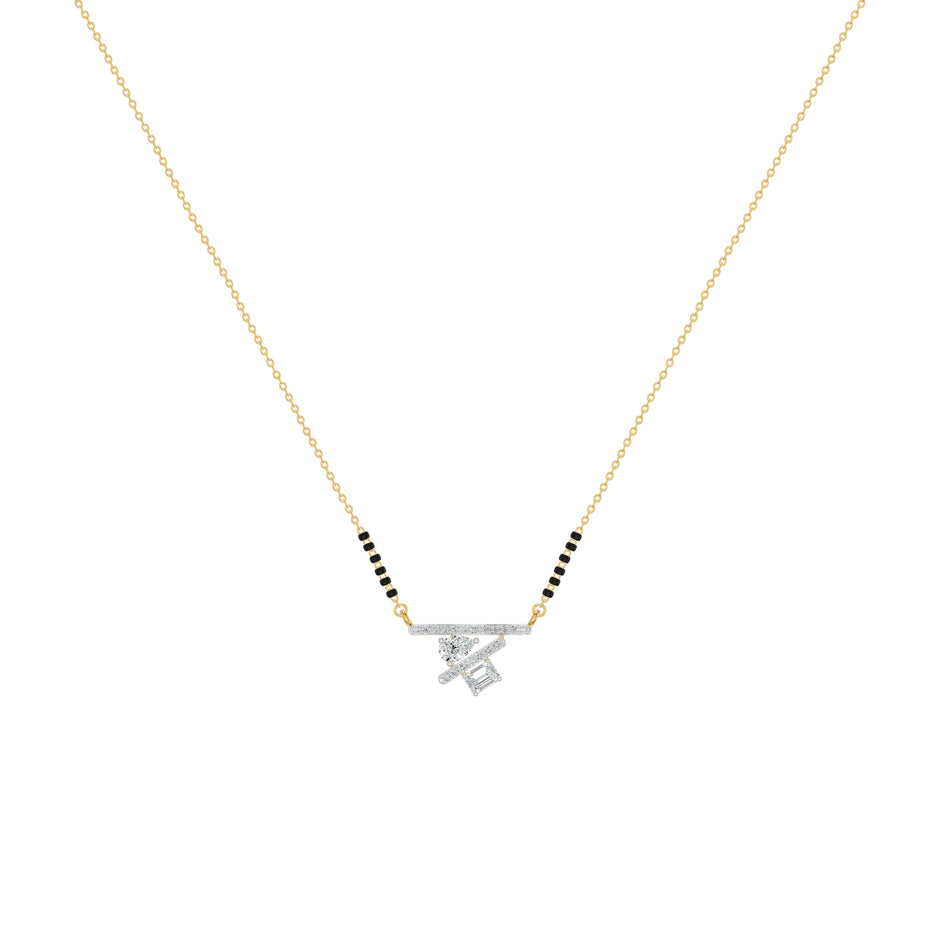 Veytrixa Diamond Mangalsutra