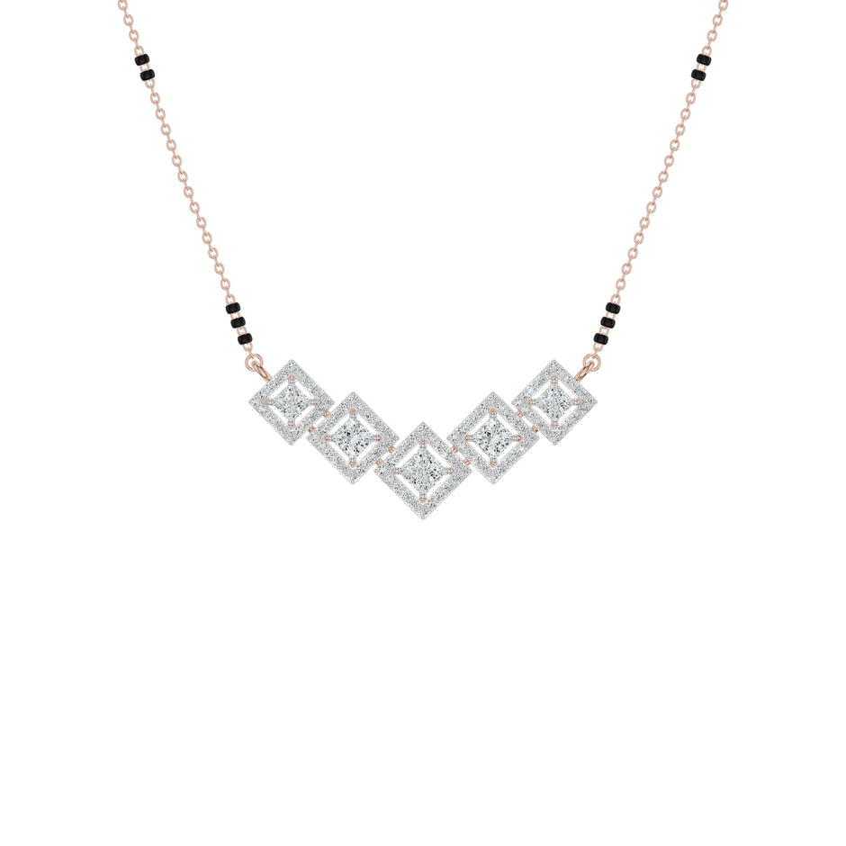 Velmora Diamond Mangalsutra