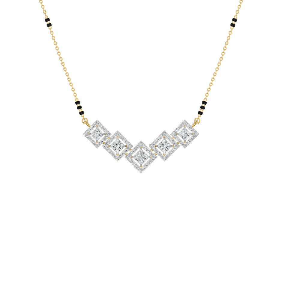 Velmora Diamond Mangalsutra