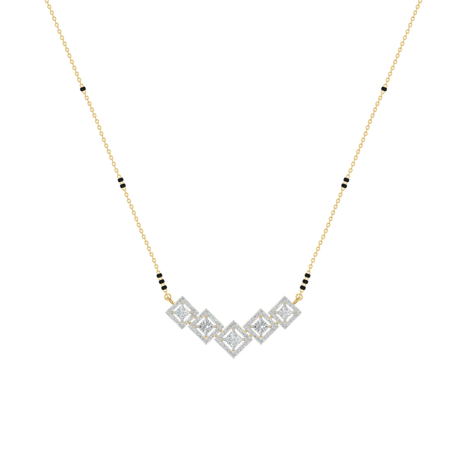 Velmora Diamond Mangalsutra