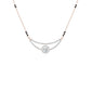 Seravelle Arc Diamond Mangalsutra