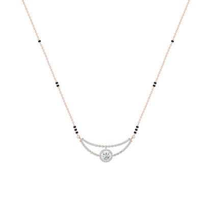Seravelle Arc Diamond Mangalsutra
