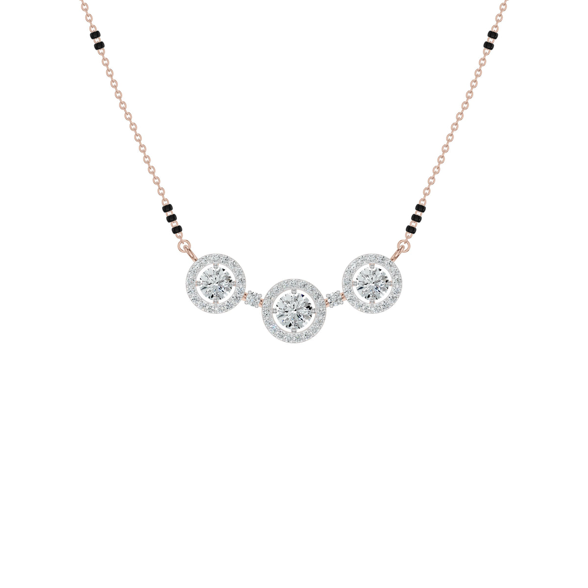 Trilunara Diamond Mangalsutra