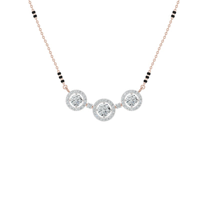 Trilunara Diamond Mangalsutra