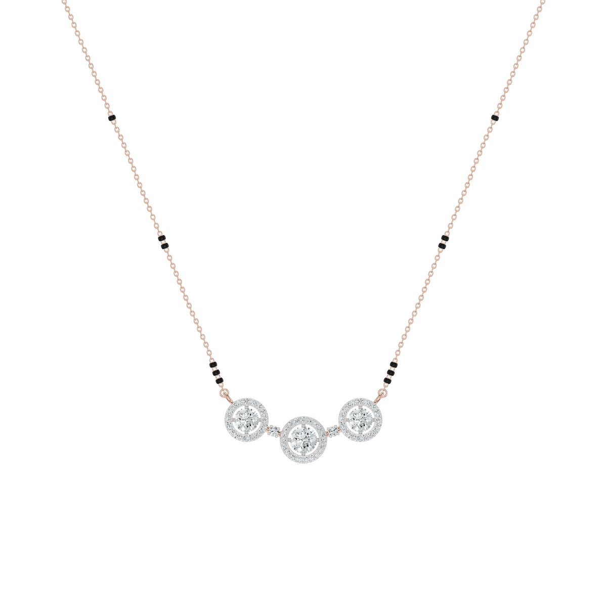 Trilunara Diamond Mangalsutra