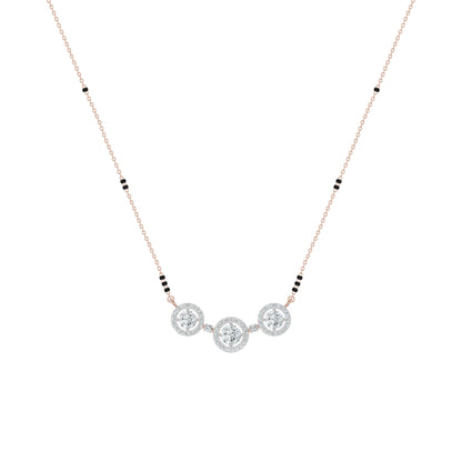 Trilunara Diamond Mangalsutra