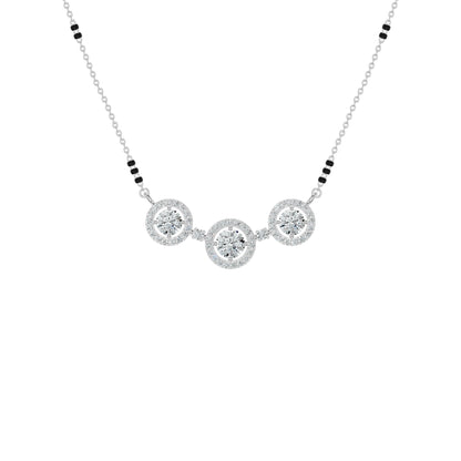 Trilunara Diamond Mangalsutra