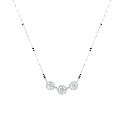 Trilunara Diamond Mangalsutra