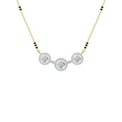 Trilunara Diamond Mangalsutra