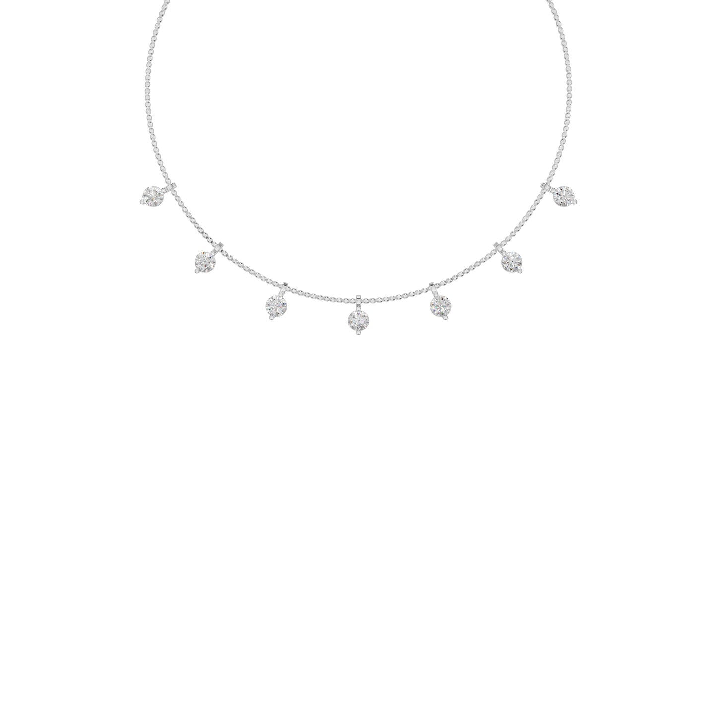 DZ-KN704919 18 KT / White Gold