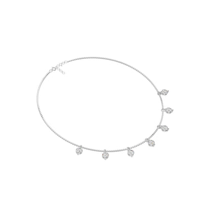 DZ-KN704919 18 KT / White Gold