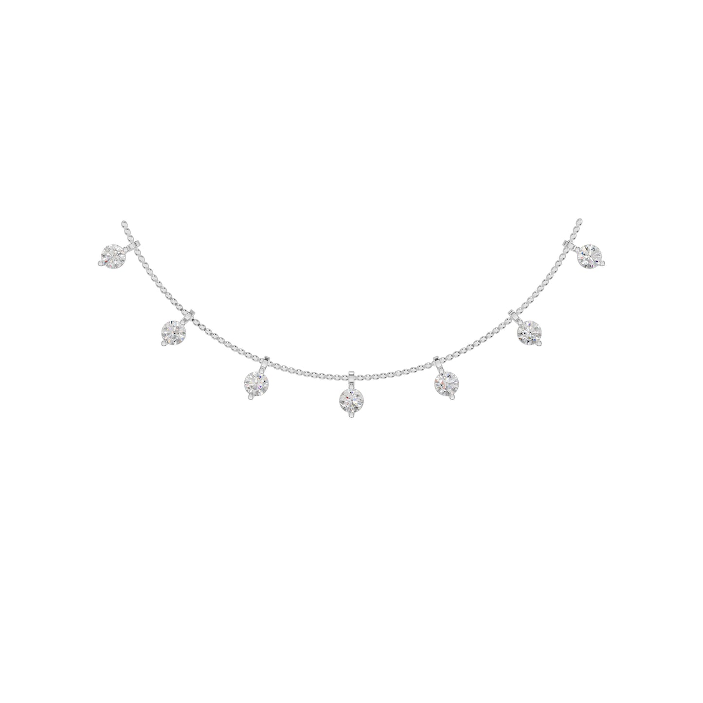 DZ-KN704919 18 KT / White Gold