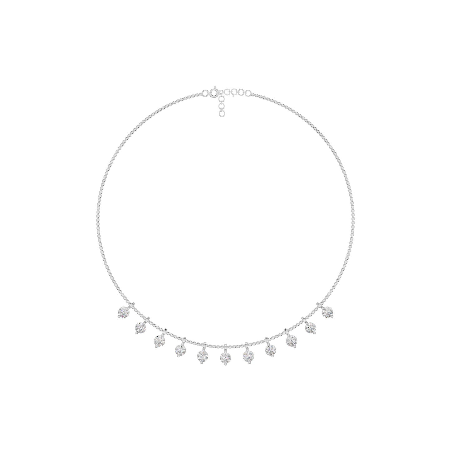 DZ-KN704923 18 KT / White Gold