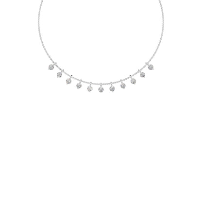 DZ-KN704923 18 KT / White Gold