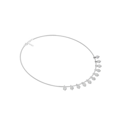 DZ-KN704923 18 KT / White Gold
