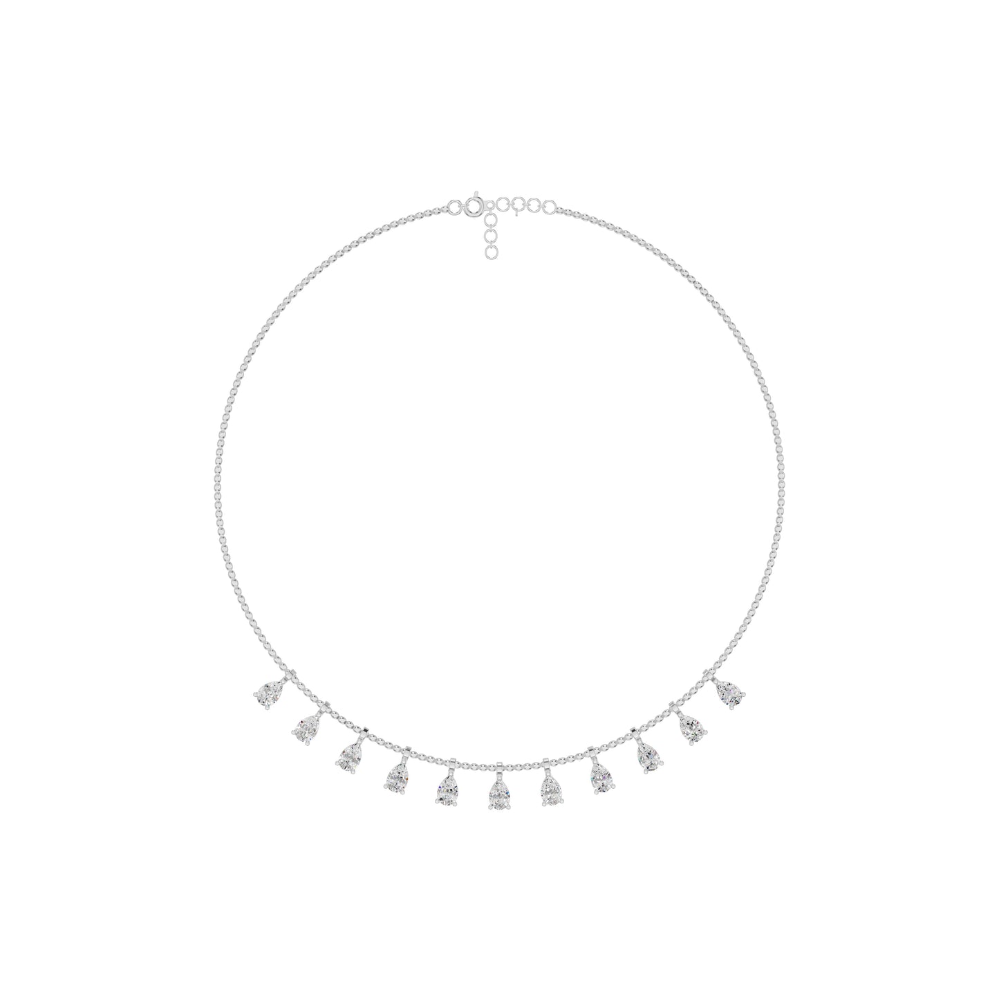 DZ-KN704925 18 KT / White Gold
