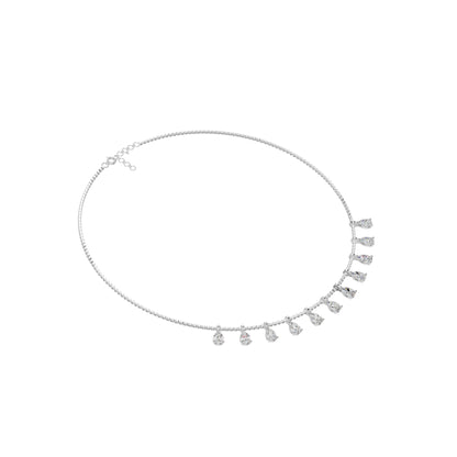 DZ-KN704925 18 KT / White Gold