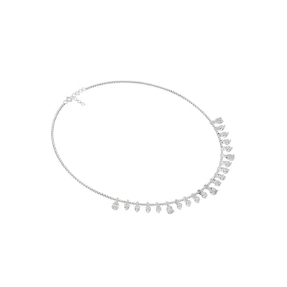 DZ-KN704928 18 KT / White Gold