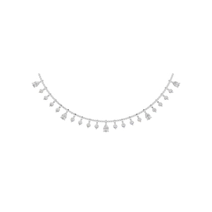 DZ-KN704928 18 KT / White Gold