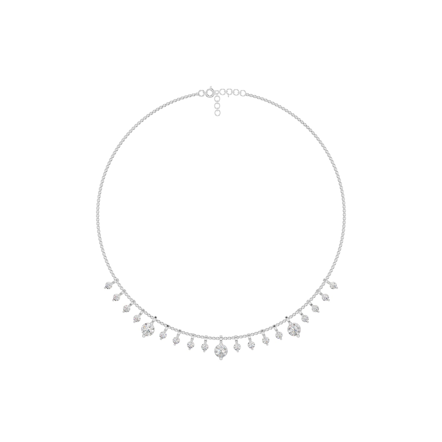DZ-KN704929 18 KT / White Gold