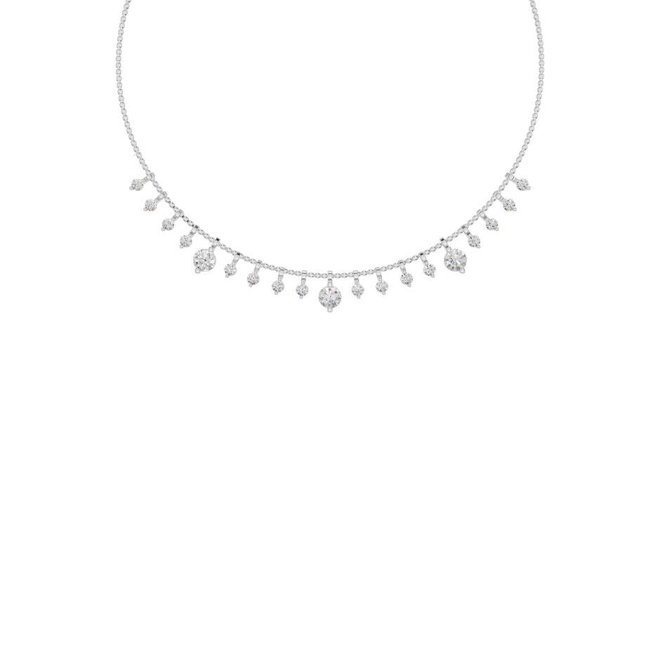 DZ-KN704929 18 KT / White Gold