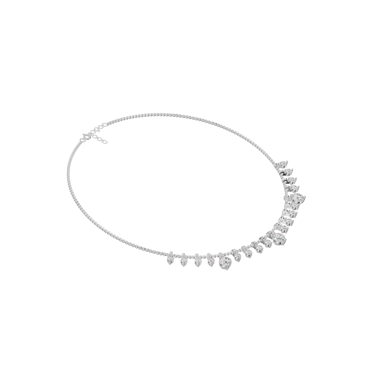 DZ-KN704929 18 KT / White Gold