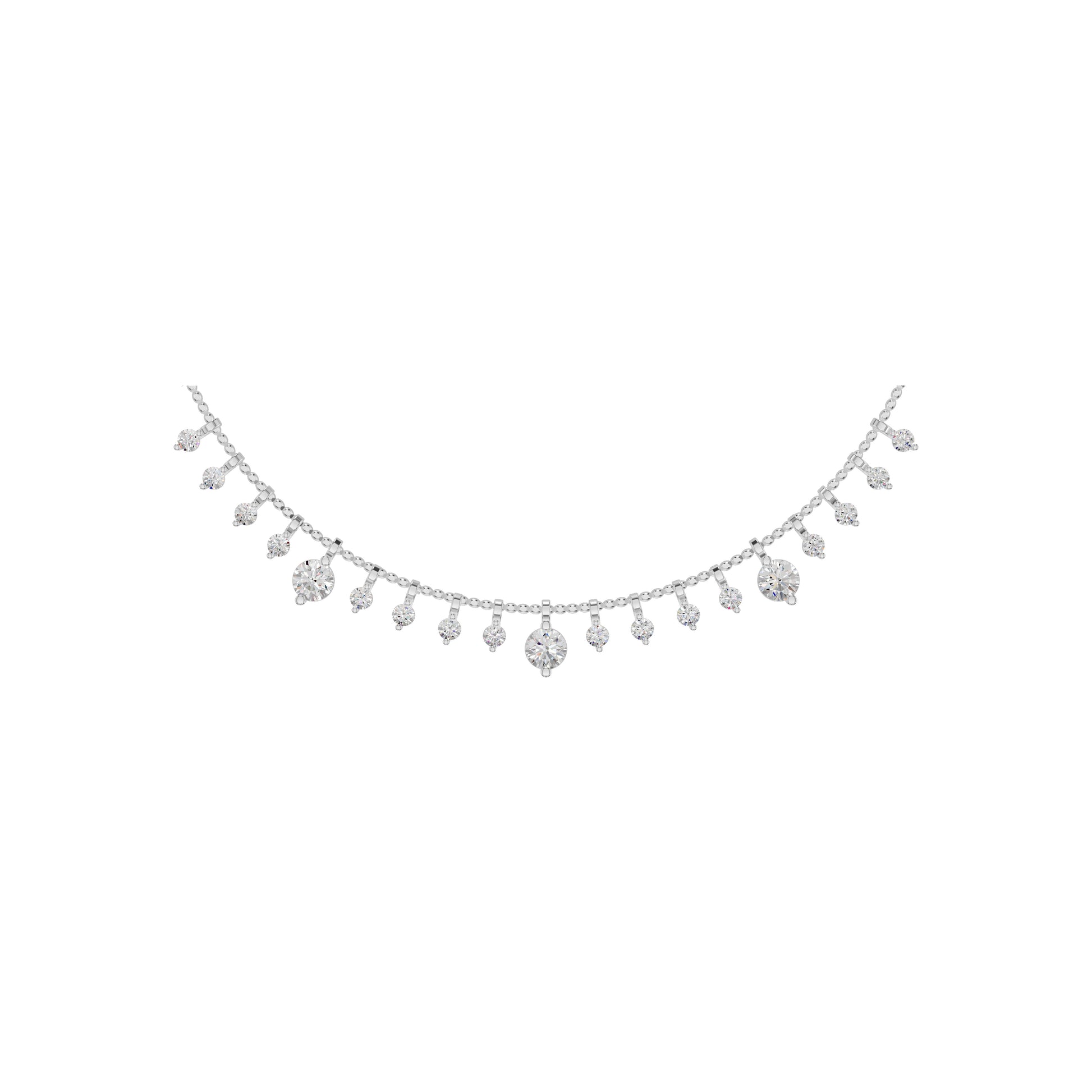 DZ-KN704929 18 KT / White Gold