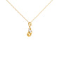Tri-Tone Interlinked Pendant