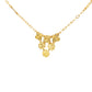 Cluster Blossom Gold Necklace