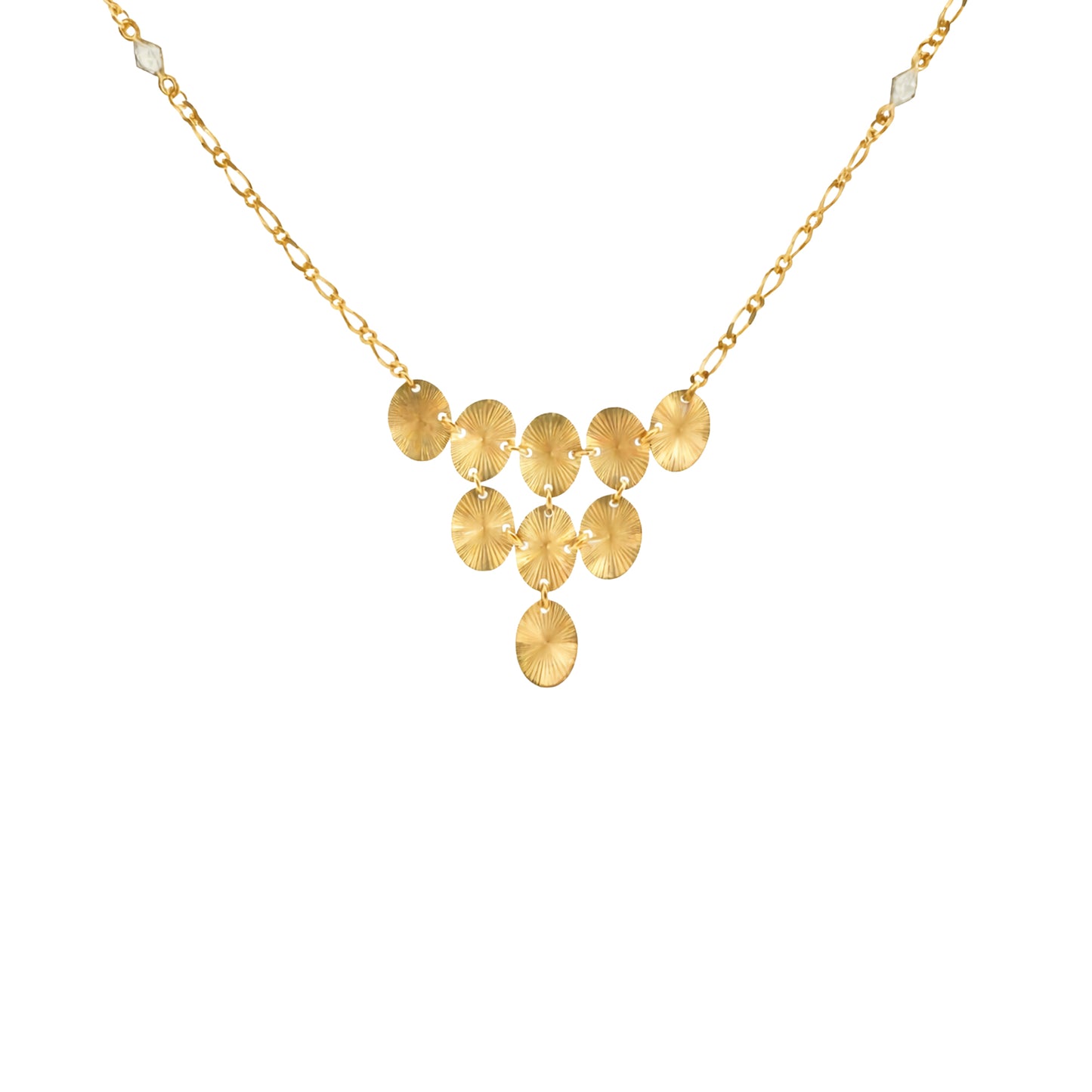 Sunburst Gold Necklace