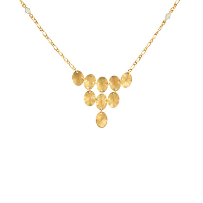 Sunburst Gold Necklace