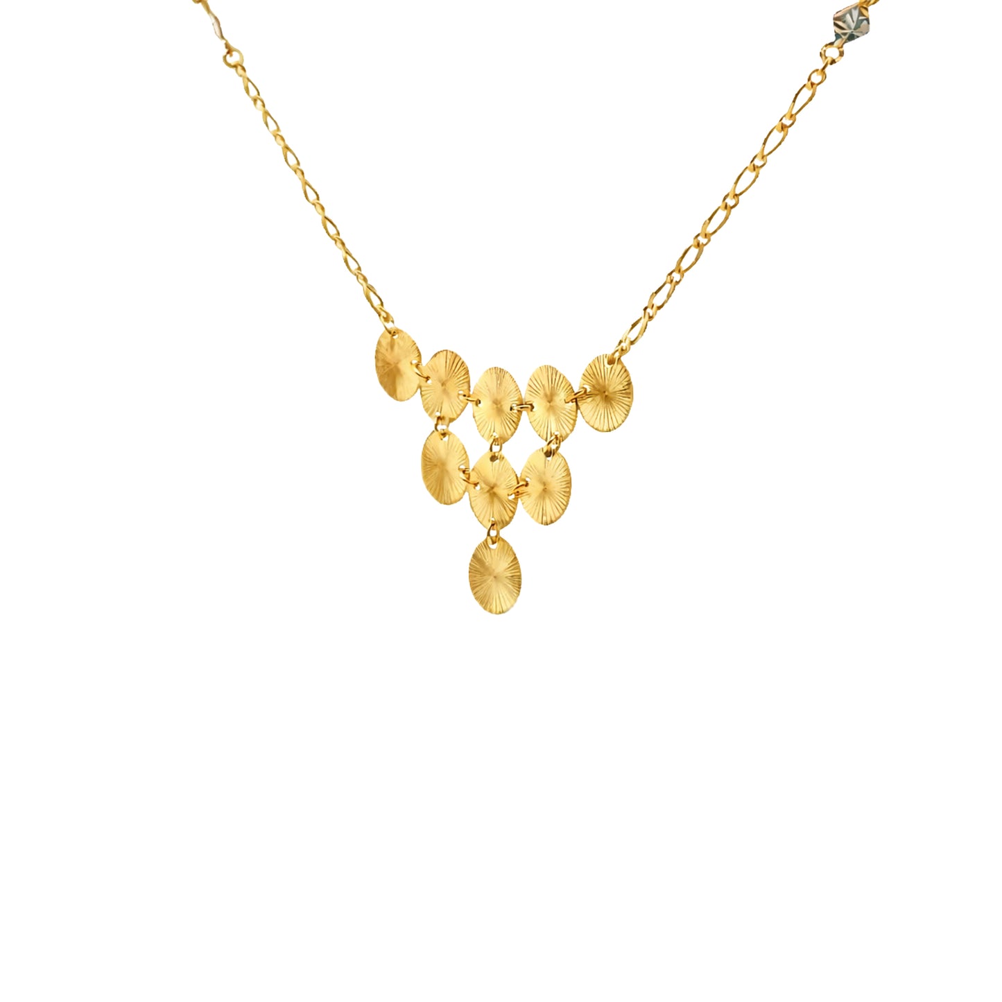 Sunburst Gold Necklace