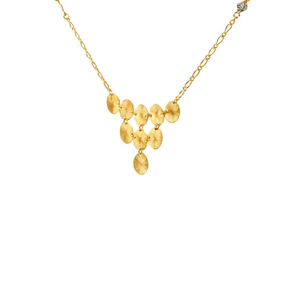 Sunburst Gold Necklace
