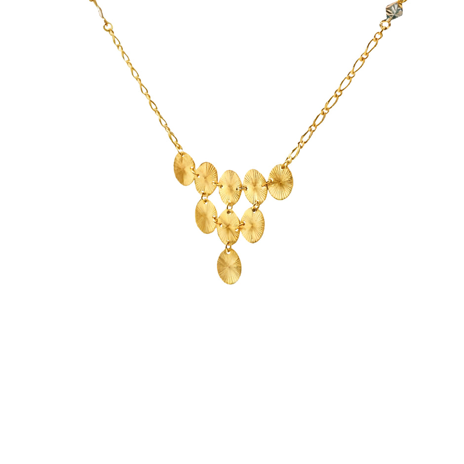 Sunburst Gold Necklace