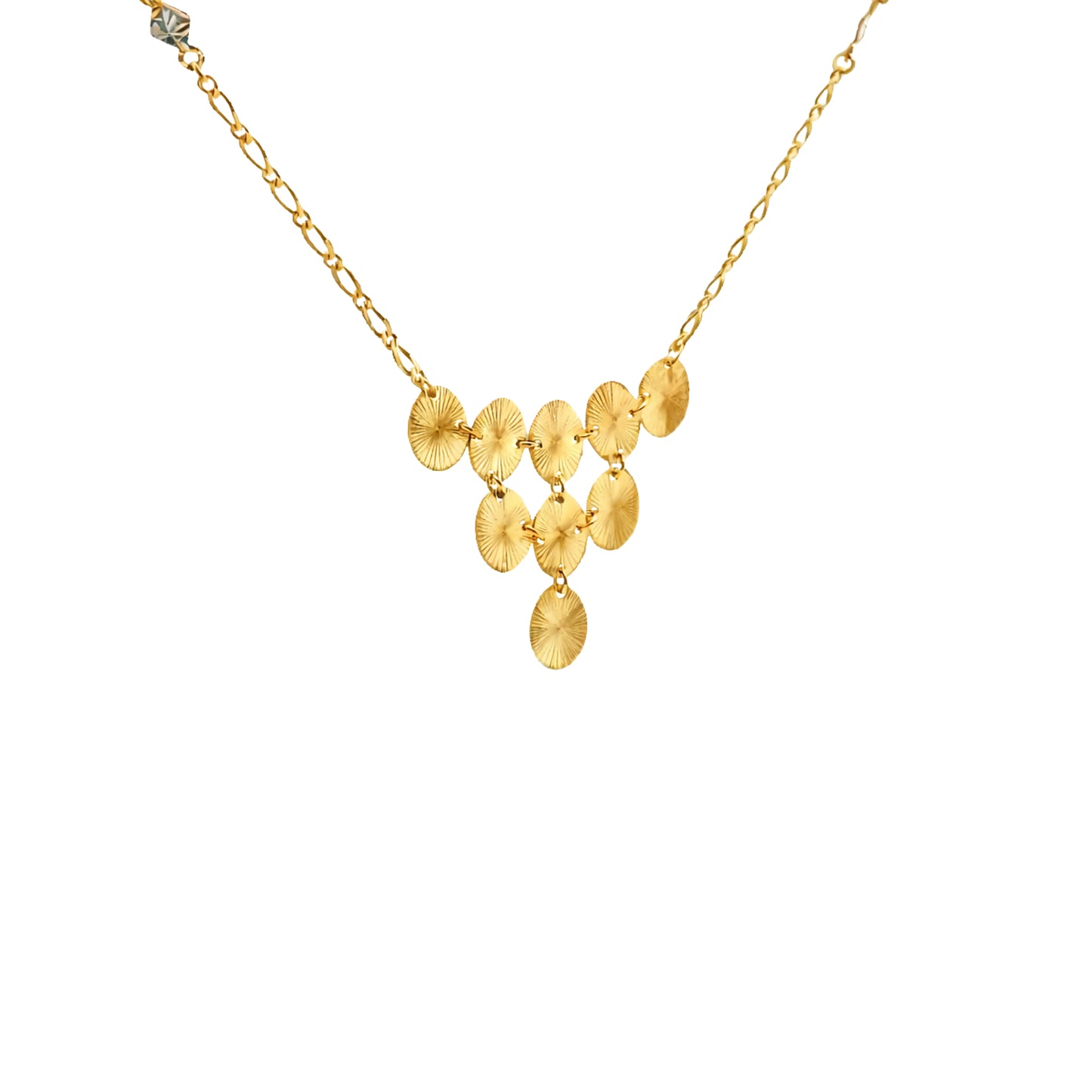 Sunburst Gold Necklace