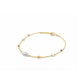 Geometric Link Gold Bracelet
