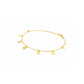Charm Dangle Gold Bracelet