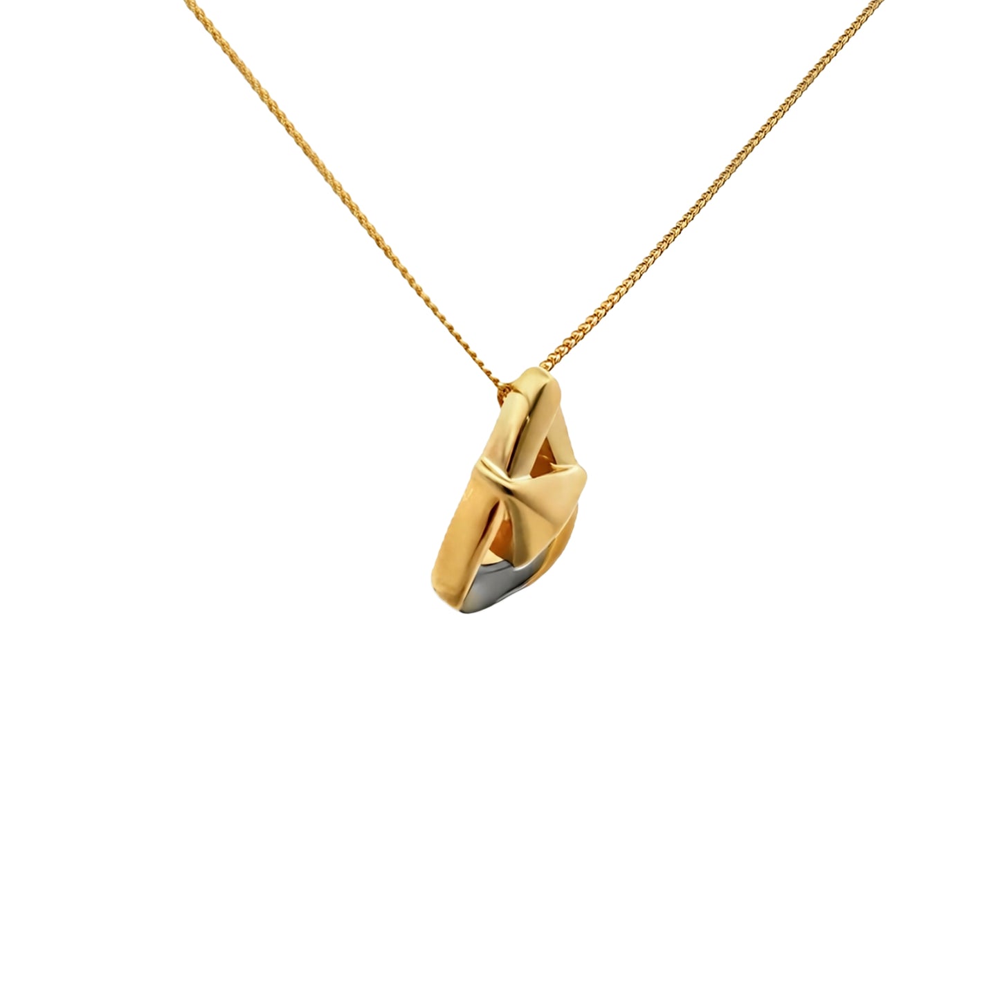 TriAura Gold Necklace