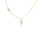 Elara Dangle Gold Necklace